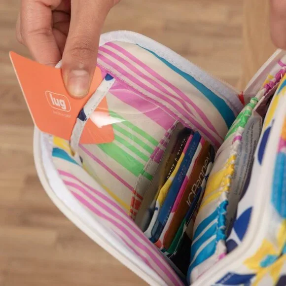 Lug Propeller 2 Overnight Bag Wildflower Brights White with Neon Print - Picture 7 of 16